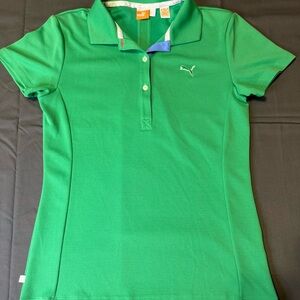 PUMA Golf/Tennis Polo Women’s Size Small Green